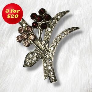 Vintage Flower Brooch